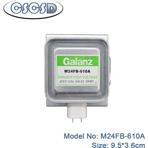 1pcs/lot M24FB-610A microwave oven parts magnetron kitchen microwave oven accessories good working