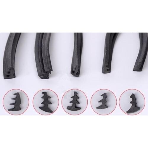 10 meters rubber sealing strip door and window glass soundproof windproof moisture proof fixed sealing strip
