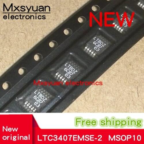 10PCS~50PCS/LOT LTC3407EMSE-2 LTC3407EMSE-2#TRPBF LTBDZ MSOP-10 New original