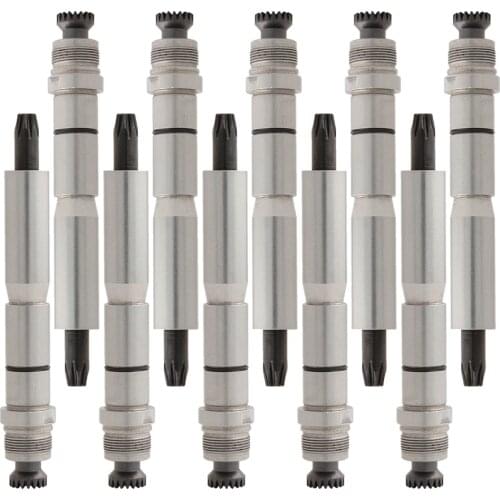 10pcs Shaft Drive for Ti-Max X95L Dental 1:5 Increasing Fiber Optic Contra Angle Low Speed Handpiece Red Ring Air Turbine