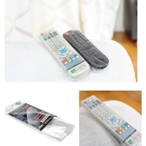 10 pcs Heat Shrink Film TV Air-Conditioner Video Remote Control Protector Cover