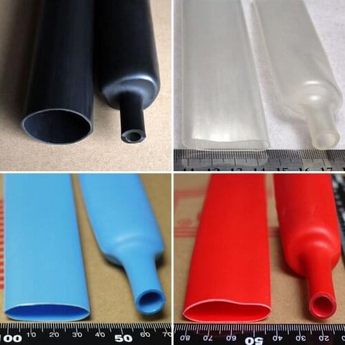 Brand New 25.4mm 1" Adhesive Lined 3:1 Heat Shrink Tubing Waterproof Insulation Sleeving