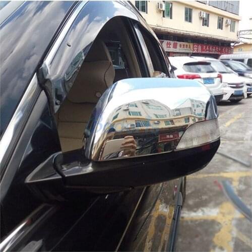Side Mirror Cover Rear View Overlay Trim Chrome Protector SUV Car Styling For Honda CRV CR-V CR V 2007-2011 Accessories