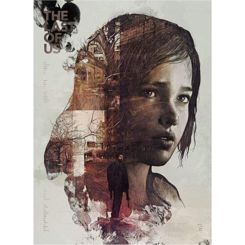 Full Square/Round Diamond Painting The Last Of Us Poster DIY Diamond Embroidery Cross Stitch Picture Of Rhinestones Art WG2062