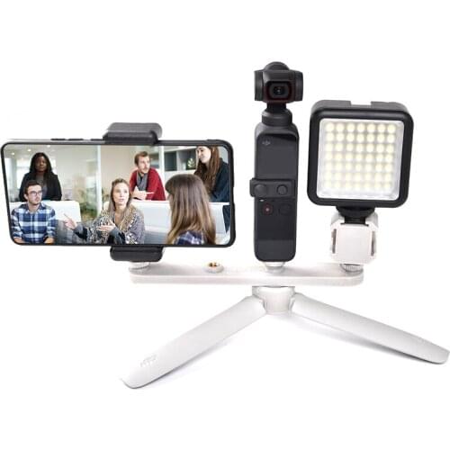 STARTRC Multi-function tripod Phone holder camera holder Live support tripod for DJI OSMO Pocket 2 Expansion accessory kit