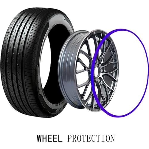 Blue Car Accessories Set R16"R17"R18"R19"R20" Inch Hub Caps Skin Rim Cover For Hot Wheels Covers Caps Rim & Tire Protection