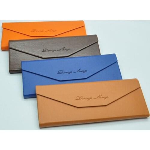 New Hot Sale Myopia Folding Glasses Case Sunglasses Men And Women Glasses Case Small Fresh Glasses Case Can Be Customized Logo