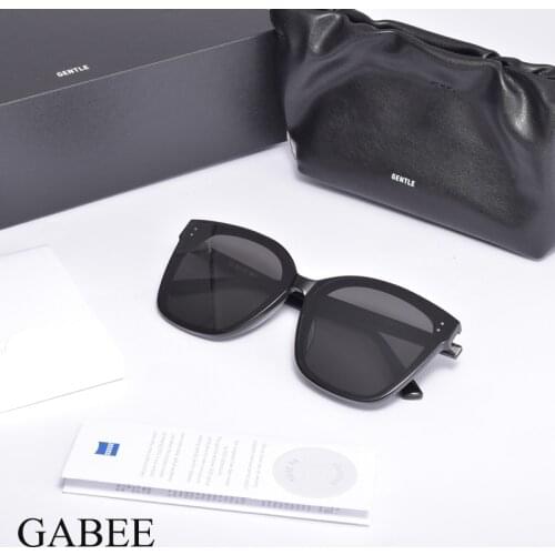 GM eyeglasses women men Sunglasses GENTLE GABEE Acetate Square Polarizing UV400 lenses glasses frame for women men