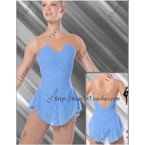 Girls Ice Skating Dresses Graceful New Brand Figure Skating Dresses For Competition DR4197