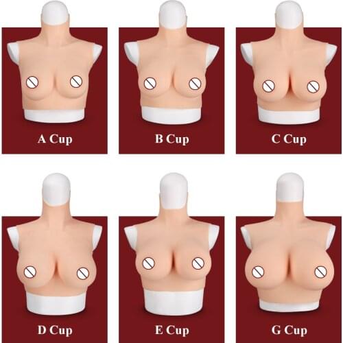 KUMIHO Crossdresser NO Oil Floating Point Design Silicone Breast Forms for Transgender Drag Queen Fake Boobs Cooling the chest