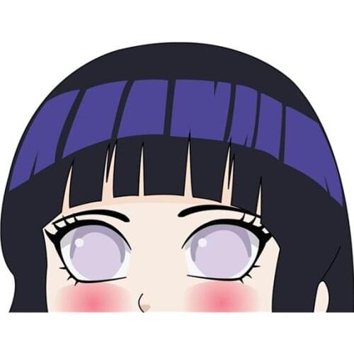 Car Styling Sticker Auto Oil Tank Window Body Vinyl Computer Decals for Anime Cartoon Hinata