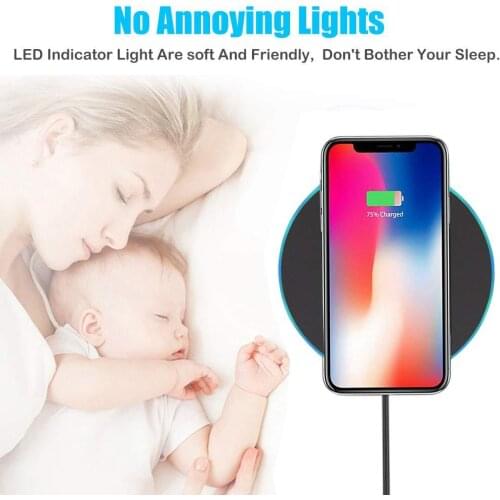 Beauty 10W KT-11 Fast Wireless Charger For Samsung Galaxy S10 S9/S8 Note 9 ChargingFor iPhone 11 Pro XS for AirPods 1 2 Pro