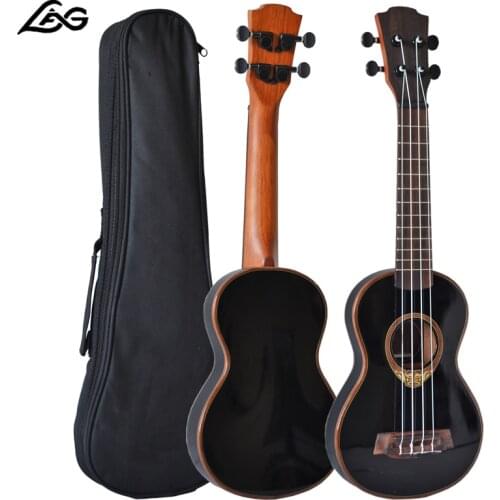 21 inch Ukulele Rosewood Hawaii Guitar 4string with Ukulele Bag High gloss Ukelele for Ukulele Concert Children Kids Gift JUK03