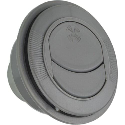 47mm Universal A/C Air Outlet Vent For Boat Yacht Gray Accessories Hole 76mm