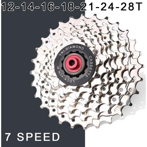 7/8/9/10 Speed Bicycle Cassette Freewheel Universal MTB Road Bike Freewheel Sprocket Alloy Steel Cycling Bicycles Part Accessory