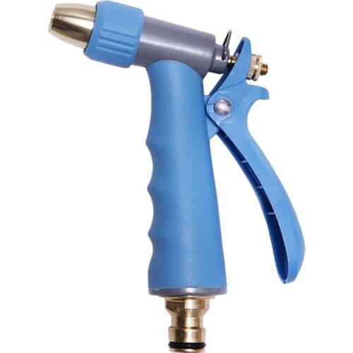 High pressure water gun head Pure copper car wash water gun Household copper car wash water gun set Car wash tools