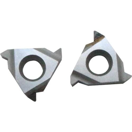 2pcs 11IR AG60 Carbide Glue Insert Gold Thread Blade for Lathe Turing Tool Mast