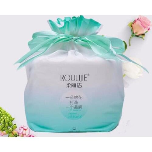 80pcs/bag Disposable Natural Cotton Face Towel Dry/Wet Wipes for Face Clean Makeup Remover, Skincare. Suitable for Any Skin