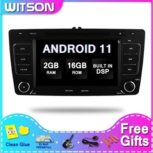 WITSON DSP 2GB 16 2Din Android 10 Car Multimedia Player For Android 10 For SKODA OCTAVIA 2004-2011 Radio Audio GPS Glon