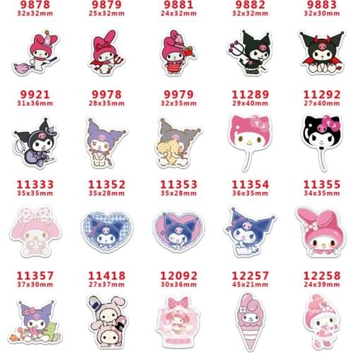 Free shipping 30 pcs cartoon character planar resin PR9879