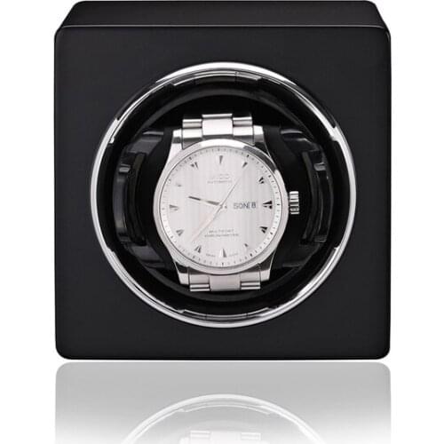 Cover Single Automatic Mechanical Watch Winder Box Mover Rotator Winding Box Watch Accessories Remontoir Cover Free Megger