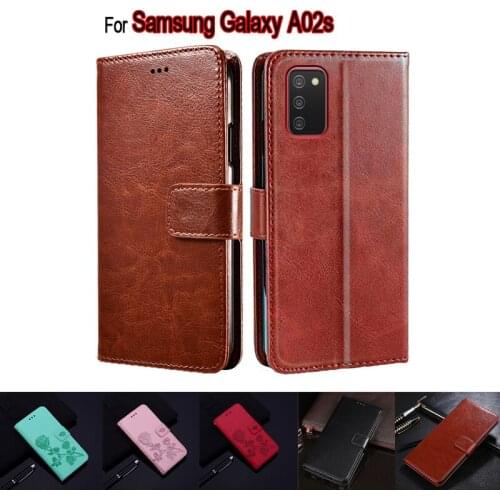 Flip Cover For Samsung A02s SM-A025F A025M Case Phone Protective Shell Funda Case For Samsung Galaxy A02s A 20s Wallet Book Etui