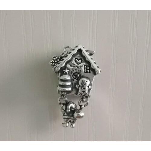 Santa Claus Silver 925 Charms Beads Factory Design Bead Fit Original Bracelets for Girls Jewelry Vintage Bead Women Jewelry