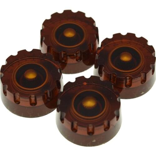 Dopro USA(Imperial) LP Guitar Knurled Speed Dial Knobs 24 Fine Splines Control Knobs for Gibson Les Paul/CTS Pots