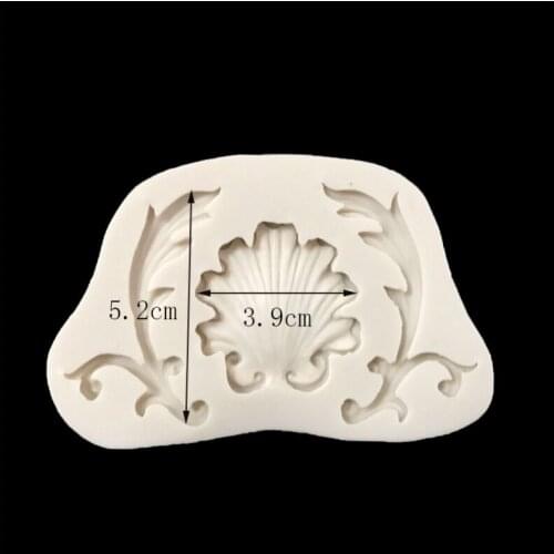 Water grass silica gel mold bowknot flower silica gel mold Chocolate Mold turn sugar cake baking mold accessories