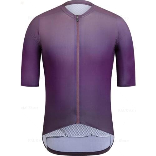 Gradient Color Cycling Jersey 2021 Top Quality Cycling Racing Tops Shirts Short Sleeve Cycling Clothes Maillot Bicycle Bike Wear