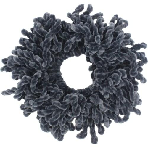 H144 New womens various colors scrunchies Elastic Hair Ban Volumising Muslim Headband Hair Ring Tie Bun Clip Hijab scarf