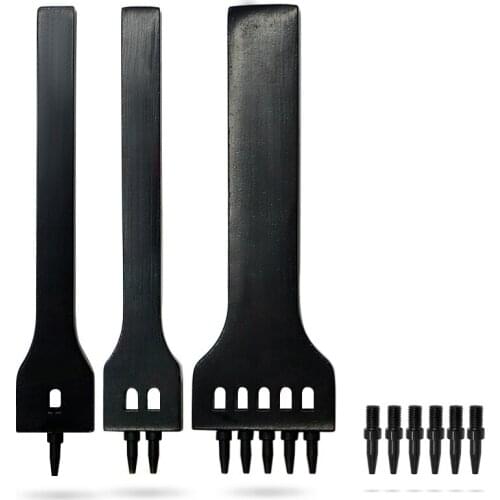 1mm Hole Punch Metal for Leather Craft Tools Set Diy. Lacing Stitching Chisel Punch Tool Width Automatic Centre Punch Making