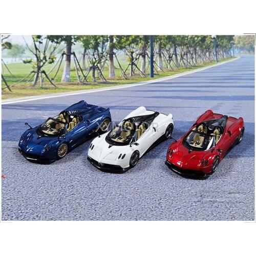 Almost real 1:43 For Pagani Huayra Roadster Supercar Car Diecast Model Car Gifts Collection Display Ornaments Metal Plastic