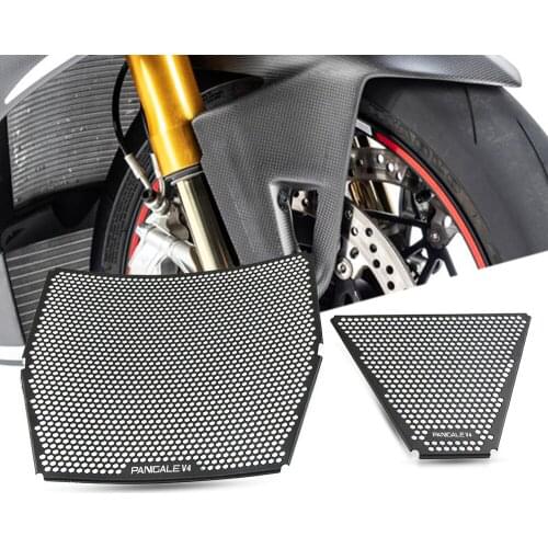 Motorcycle Panigale V4 R S Radiator Oil Cooler Guard Grille Grill Protector Cover Moto For Ducati Panigale V4 R S Corse Speciale