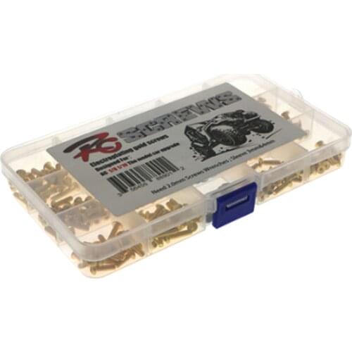 330pcs Metal Screws Kit in Box Fit for HSP 94111 1/10 RC Crawler Car Parts