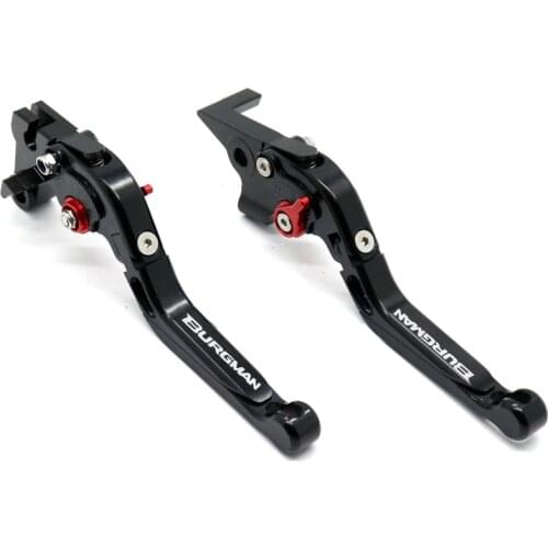 Front Rear Brake Levers For SUZUKI AN 250 400/Z 1998-2020 Burgman UH 125 150 200 2002-2019 Motorcycle Folding Extendable Handles
