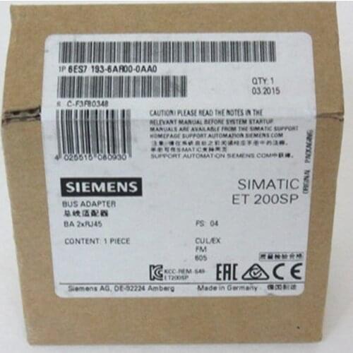 Siemens 6ES7193-6AR00-0AA0