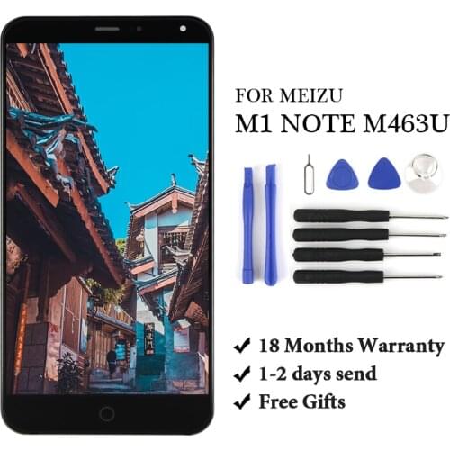 5.5”inch LCD For Meizu M1 Note M463U / Meilan Note LCD Display Touch Screen Panel Digitizer Assembly Replacement Parts With Gift
