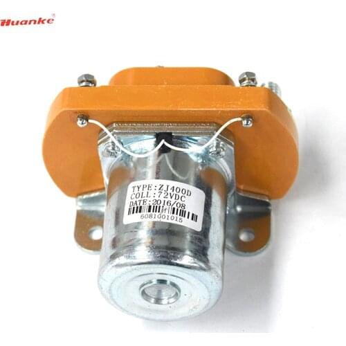 400A 72V 400A 48V normally open DC Contactor for Electric forklift, battery cart, tractor