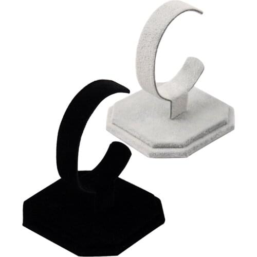 6 Pack Jewelry Display Stand Bangle Bracelet Organizer Watch Display Velvet