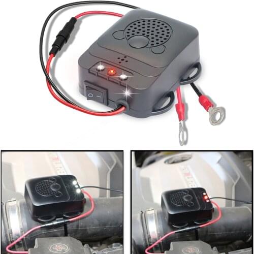 Automatic Mice Repellent Device Dedicated To The Engine Compartment Pest Repeller Is Equipped With An Automatic Control Device
