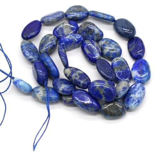 Wholesale Natural Irregular Lapis Lazuli Stone Beads Loose Spacer For Jewelry Making Bracelet Necklace Handmade Gift 10-12MM