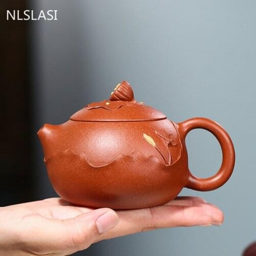 Top Sale Tea Set Yixing Teapot Handmade Tea Pot 240ml Zisha Chinese Tea Ceremony Gift Household tea set wine set