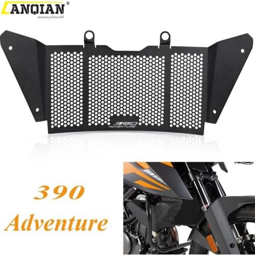 For 390 Adventure 2019 2020 2021 390 ADV 390Adventure Motorcycle Accessories CNC ALUMINIUM Radiator Grille Guard Cover Protector