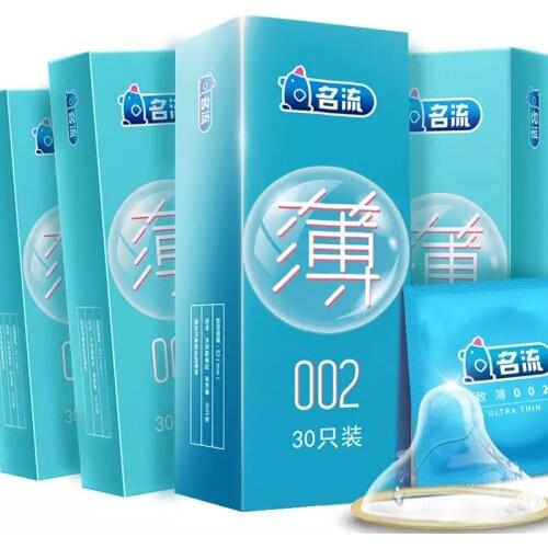 Hot Ultra Thin Condom 120PCS Ming Liu Intimate Condone For Men Lubricated Penis Sleeve Contraception Condones Sex Toys Adult