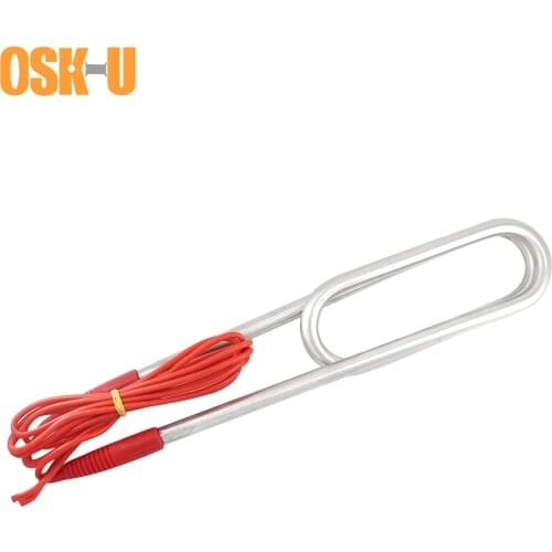 220V Immersion Heater Element Stainless Steel Water Heater Element Double U type Tubular Heating Element Wattage 3KW/4KW
