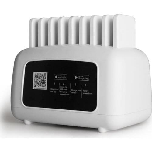 Sharing power bank charging table station charger rental charging station vending machine