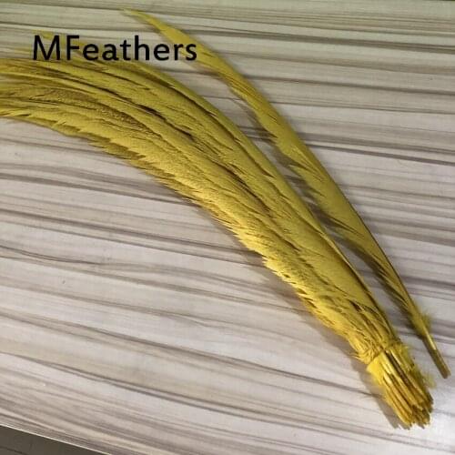 Wholesale 50pcs natural Lady Amherst Pheasant Feathers 60-75cm 24-30inch Wedding Accessories Stage performance diy Carnival diy