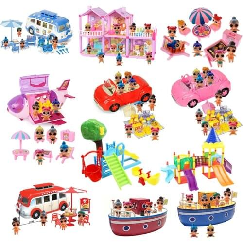 Genuine L.O.L.SURPRISE! anime figure dolls original lol surprise action girls omg game puzzle toys Children boy birthday gift