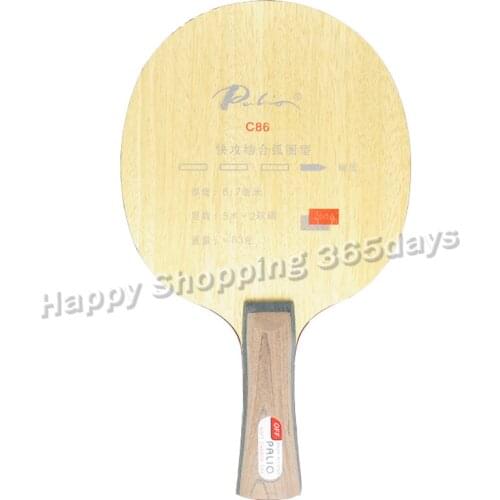 Original Palio C86 (C 86, C-86) table tennis blade for fast attack with loop indoor sports
